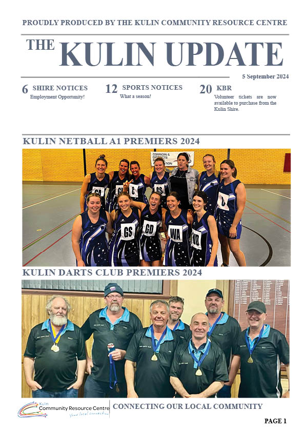 Kulin Update 5 September 2024