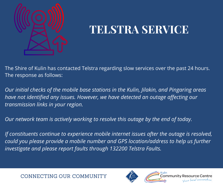 Telstra services Update